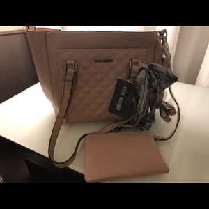 Steve Madden Blush Purse Set